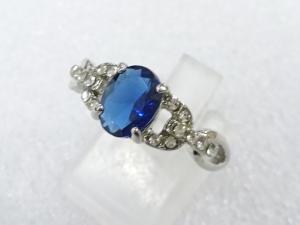 色石　指輪(18号)